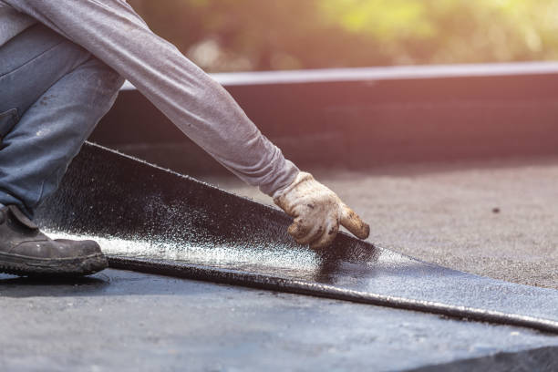 Professional Waterproofing technician working in Vincent, AL